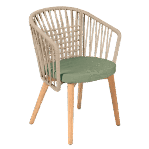 fauteuil-gordes-vert amande-vlaemynck