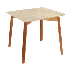Table repas 80x80 Gordes VLAEMYNCK