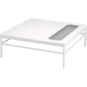 table-basse-85x85-rivage-vlaemynck-blanc coton
