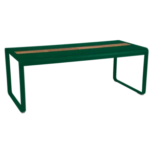 BELLEVIE_TABLE_196X90_AVEC_RANGEMENTS_VERT_CEDRE_SKU_843402