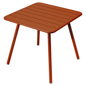 LUXEMBOURG_TABLE_4_PIEDS_80X80_ORANGE_CONFITE_SKU_4135E2