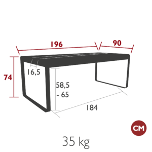 PICTO_DIM_BELLEVIE_TABLE_196X90_RANGEMENTS_SKU_8434_FR