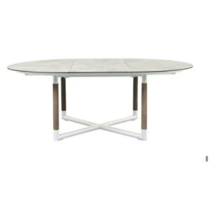Table ronde extensible BASTINGAGE Les Jardins