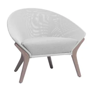 Fauteuil de salon de jardin bas SELVA Les Jardins