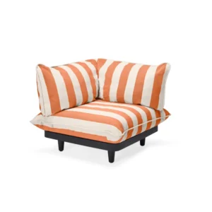 fatboy paletti corner seat stripe orange creme