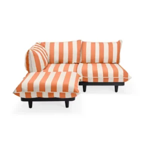 fatboy paletti set medium stripe orange creme