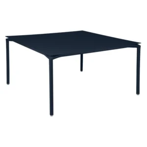 calvi table 140 X 140 bleu abysse