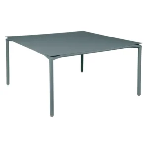 calvi table 140 X 140 gris orage