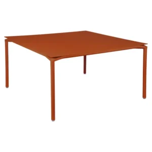 calvi table 140 X 140 orange confite
