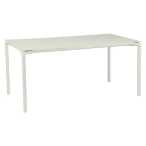 table calvi 160 X 80 gris argile
