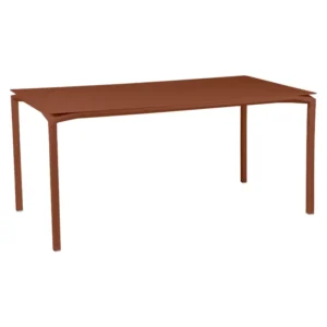 table calvi 160 X 80 ocre rouge