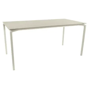 TABLE MAT VELOUTÉ 160 X 80 CM CALVI Fermob